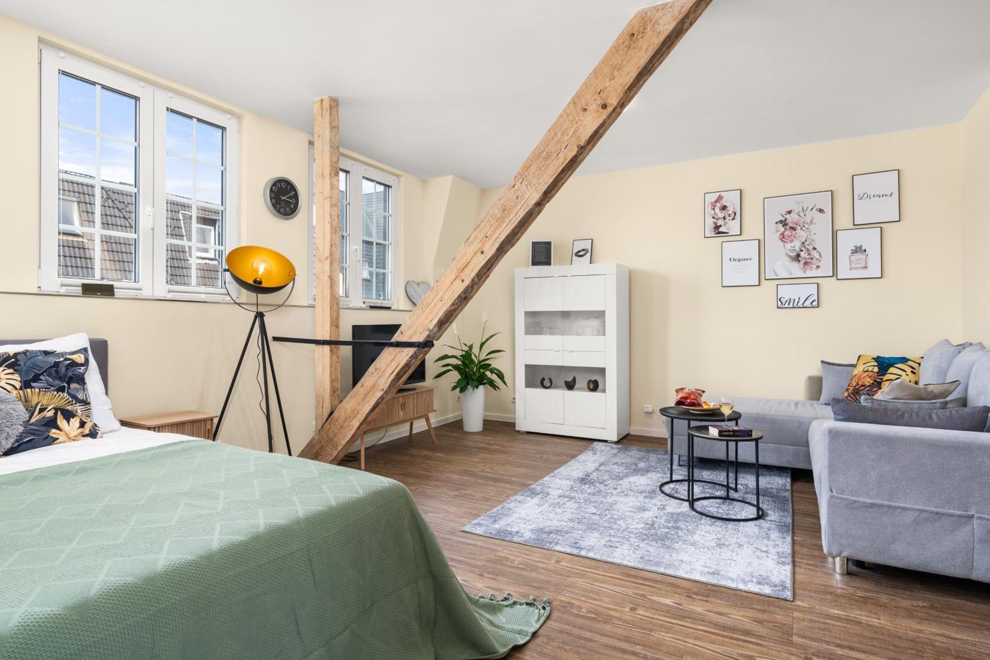 Maracoon - Suite Studios Krefeld Uerdingen I 20 Min Zur Messe Luaran gambar